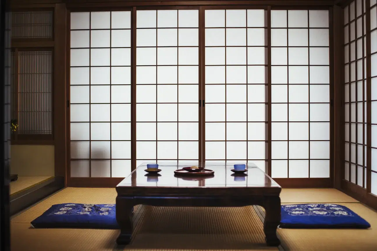 A view of a house in Misato, Japan