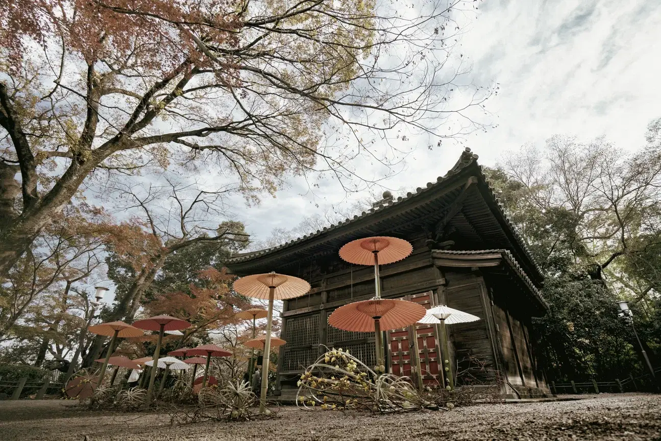 A view of a house in Shijonawate, Japan