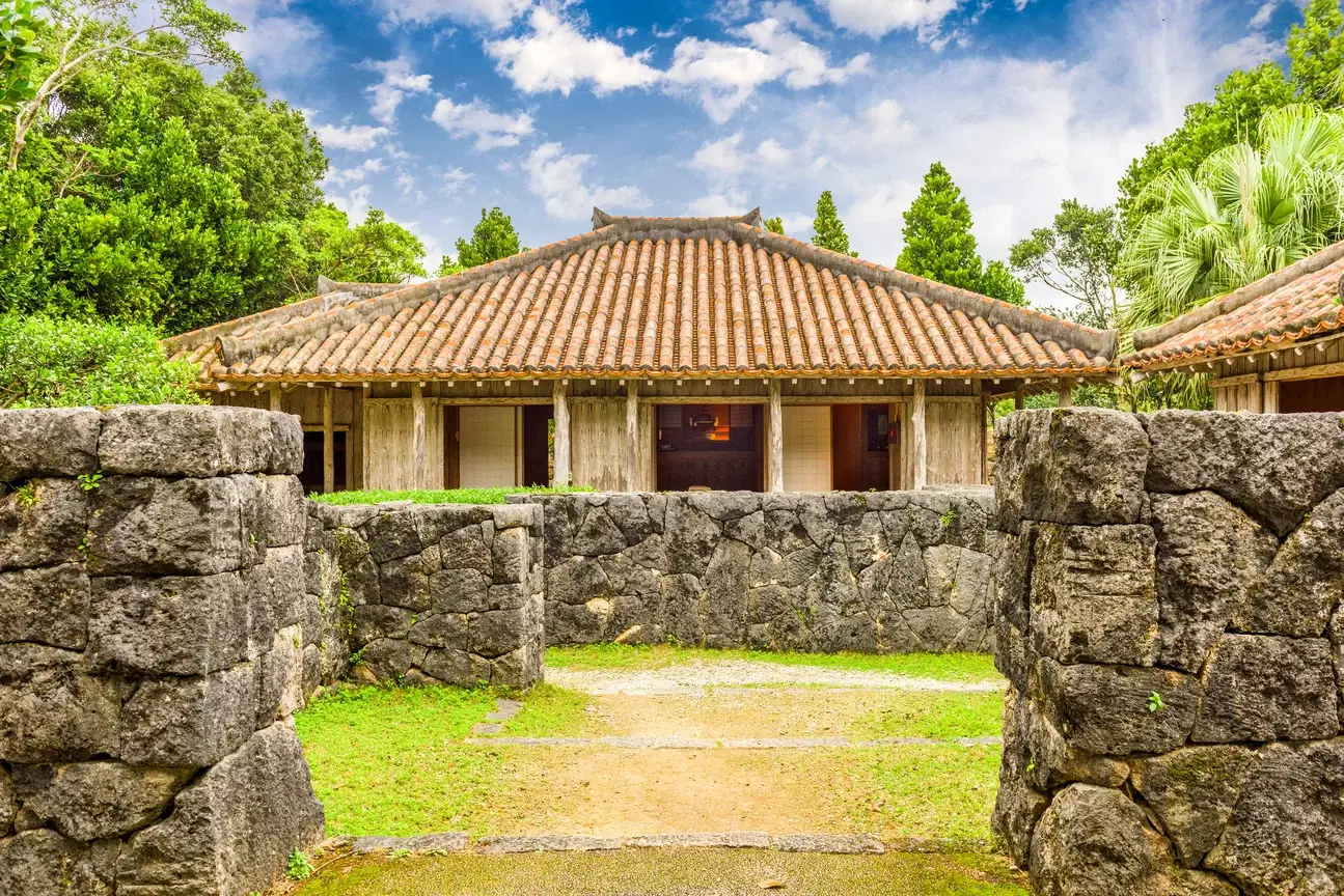 A view of a house in Itami, Japan