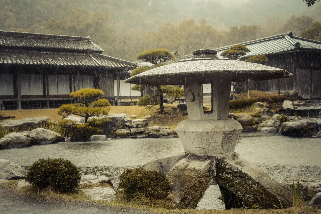 A view of a house in Toshima, Japan