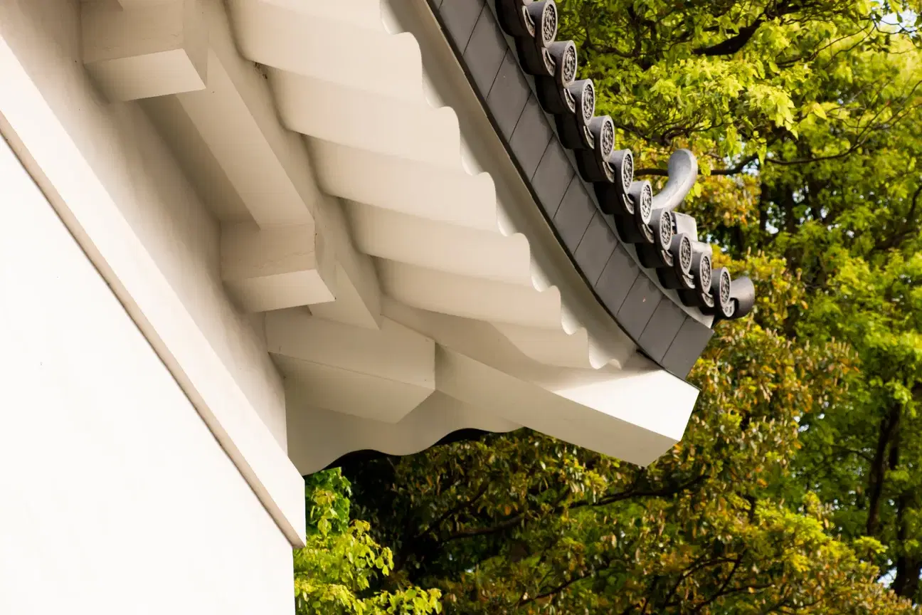 A view of a house in Kasuga, Japan