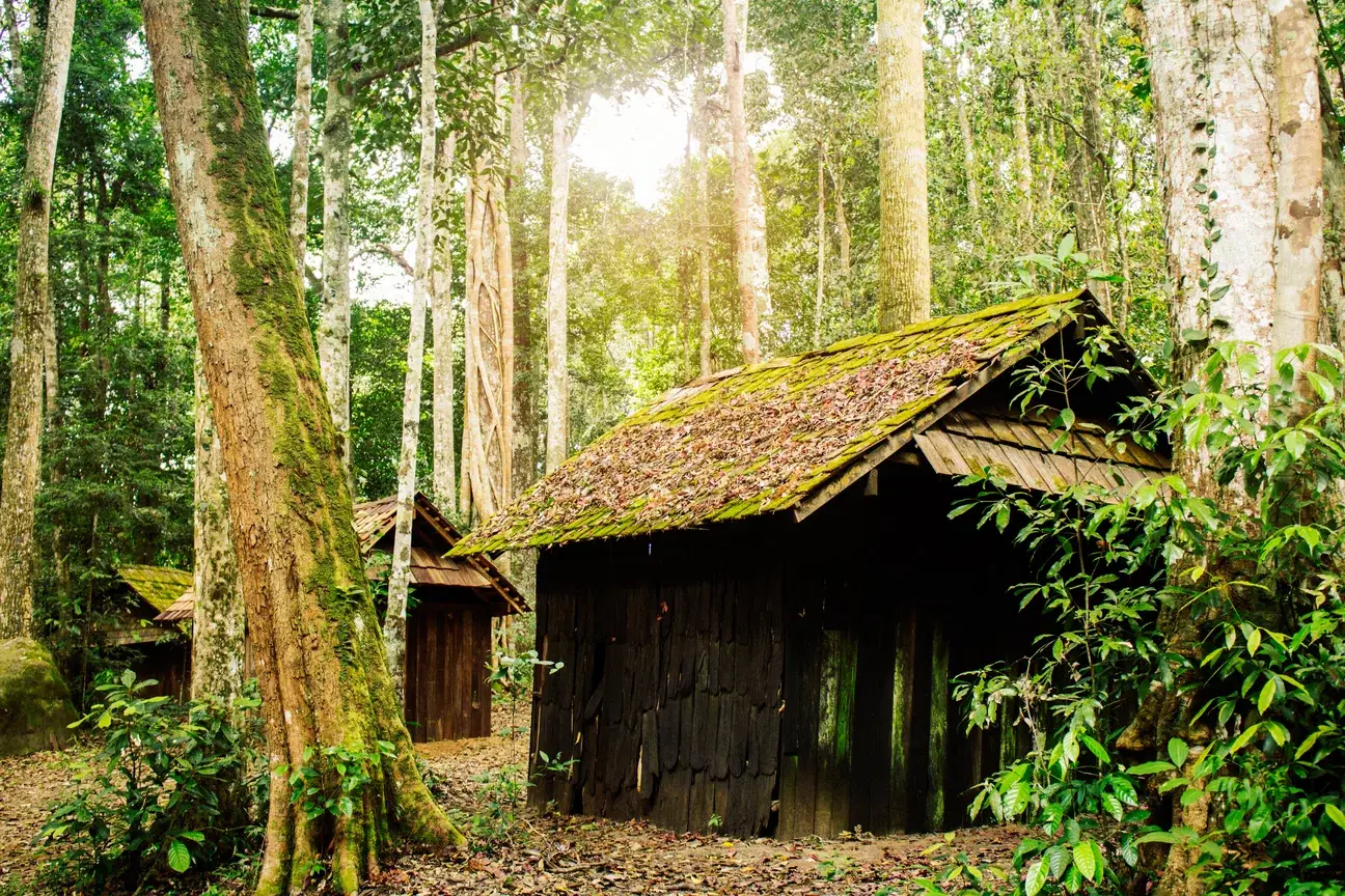 A view of a house in Osaka, Japan