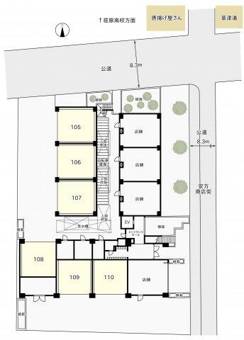 This 19-year-old reinforced concrete condo offers a 1-bedroom layout with 1 parking space, currently rented for ¥19,000 per month