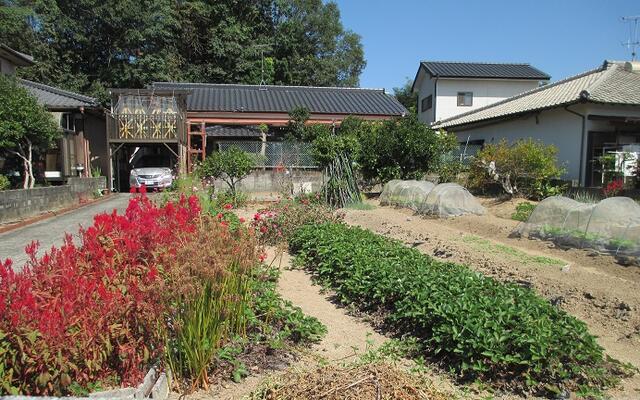 This 47-year-old house is nestled in a tranquil residential area and boasts a spacious garden perfect for gardening enthusiasts